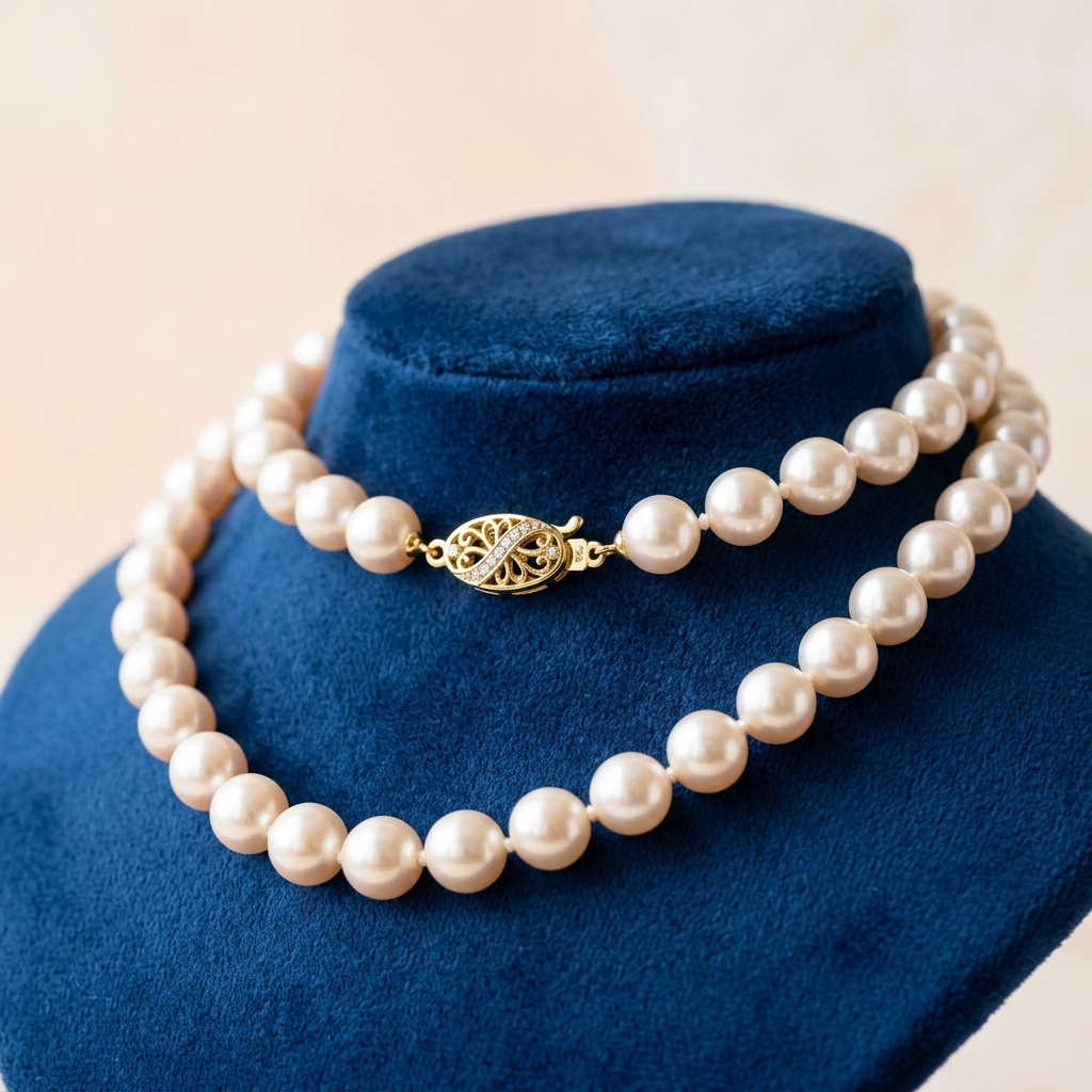 Colar de Pérolas Clássico